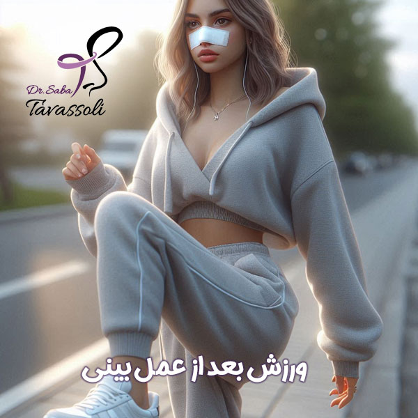 ورزش بعد از جراحی بینی + دکتر صبا توسلی