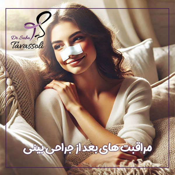 مراقبت های بعد از جراحی بینی + دکتر صبا توسلی