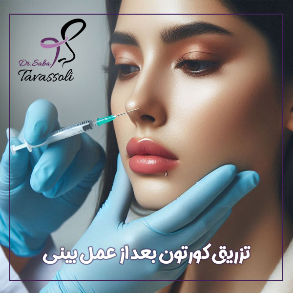 تزریق کورتون بعد از عمل بینی + دکتر صبا توسلی